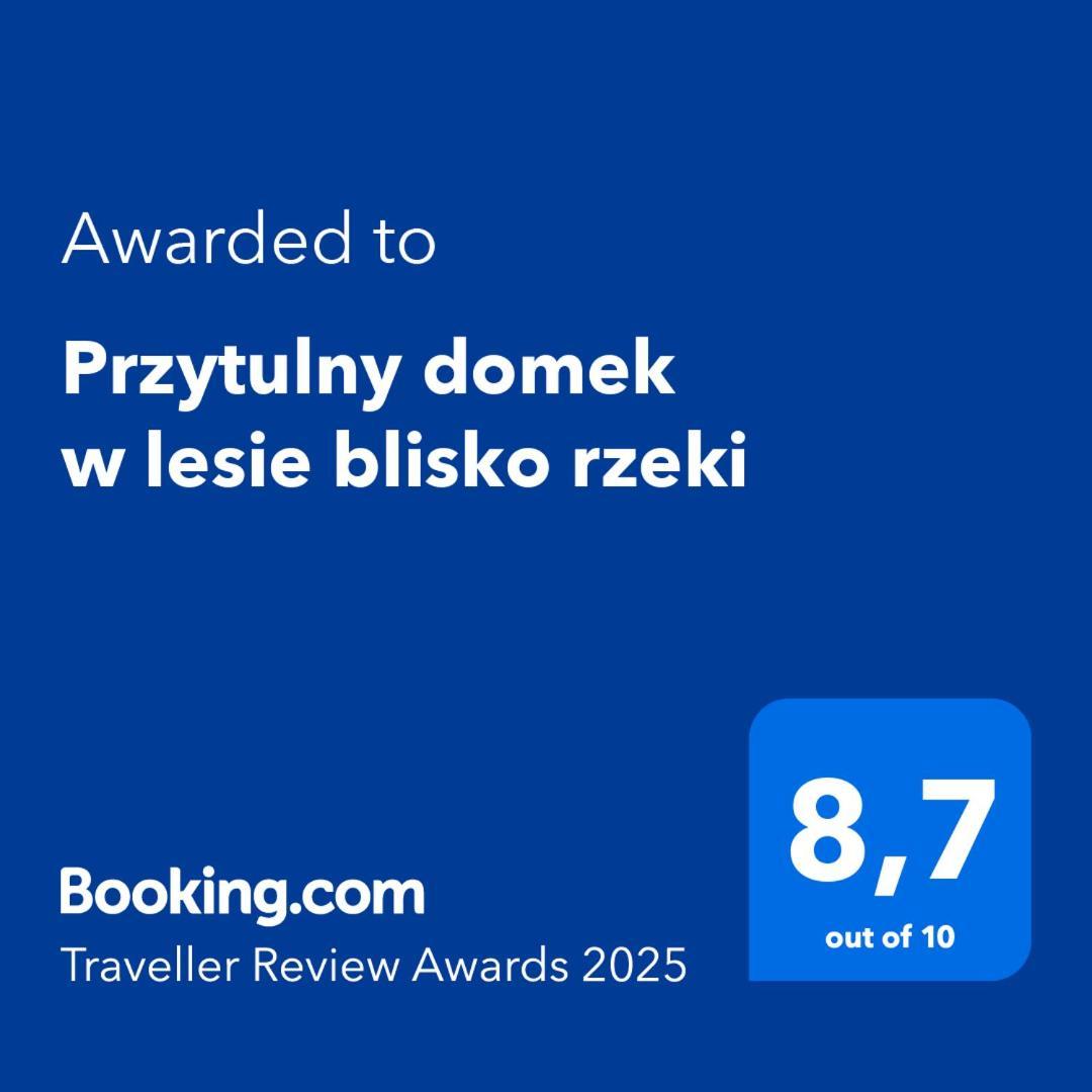 Przytulny Domek W Lesie Blisko Rzeki Ryczywol  Exterior photo